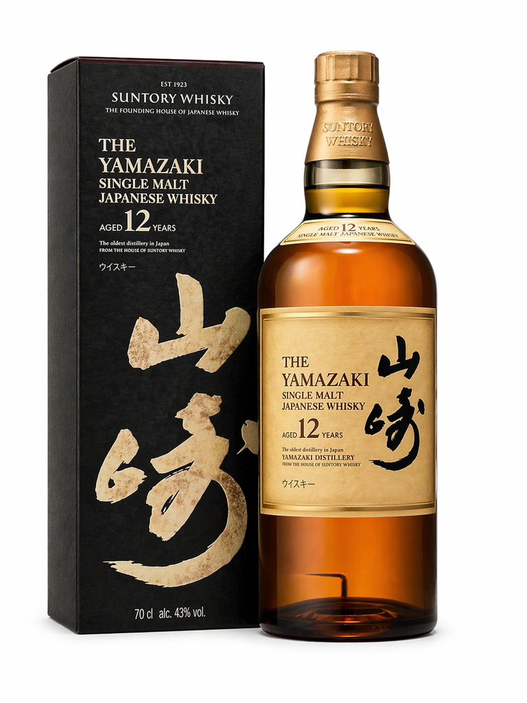YAMAZAKI, 12 Years Single Malt, Single Malt, Japon, 0.70 Whisky/Whiskey 43.0°