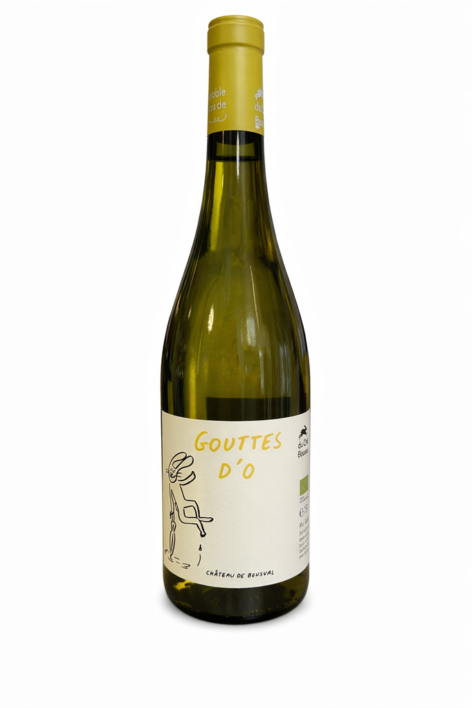 Château du Bousval, Chardonnay Gouttes d'O, 2022, IGP Vin de Pays des Jardins de Wallonie, Belgique, 0.75 Blanc