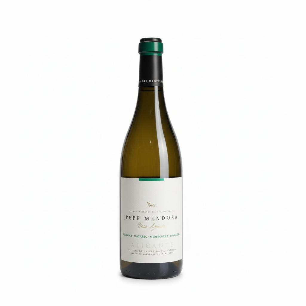Pepe Mendoza, Viognier - Macabeo - Merseguera - Moscatel, 2024, D.O Alicante, Espagne, 0.75 Blanc