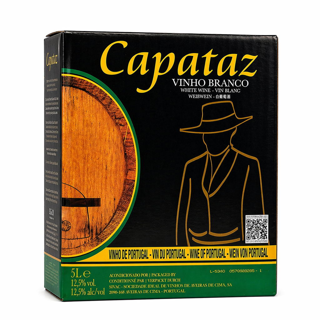 [VPTCAPAXX0201] Capataz, Vinho Branco BIB 5 litres, Portugal, 5 Blanc