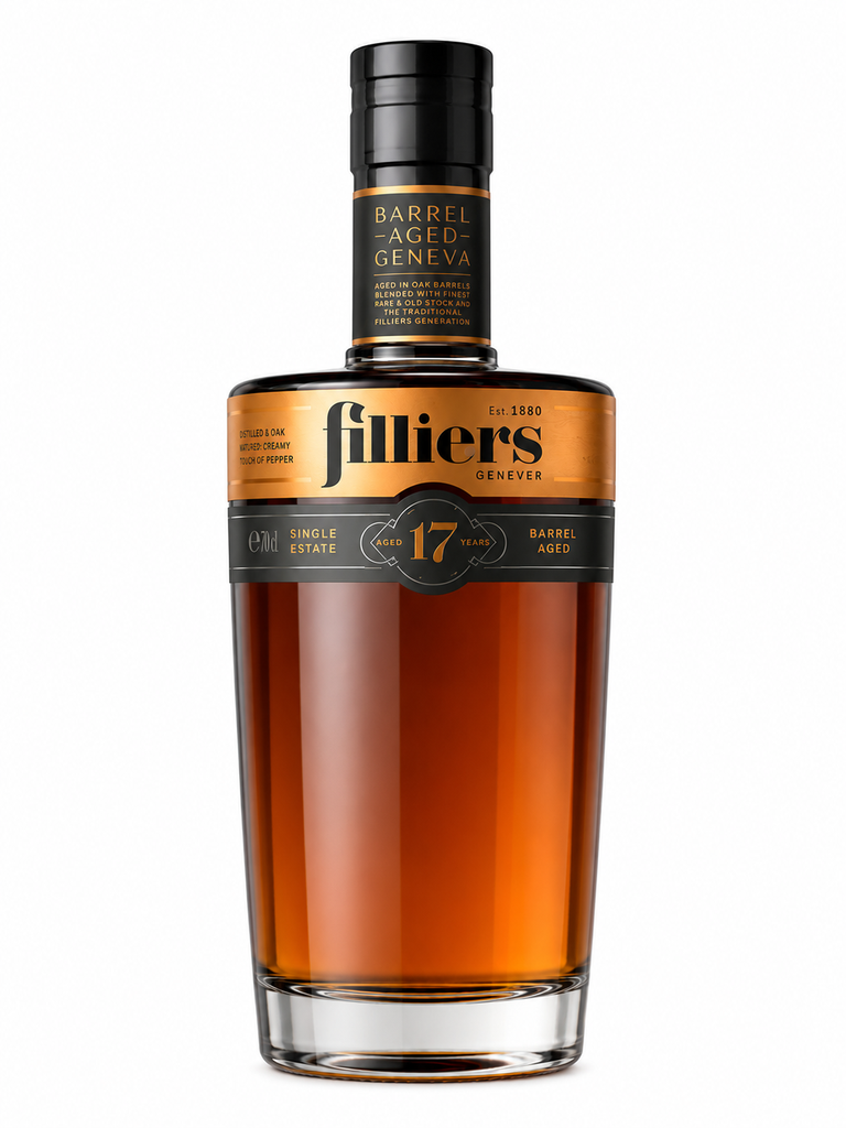 [SBEFILLXX6503] Filliers, Barrel Aged genever 17 jaar, Genièvre, Belgique, 0.70 Eau-de-vie 44.0°