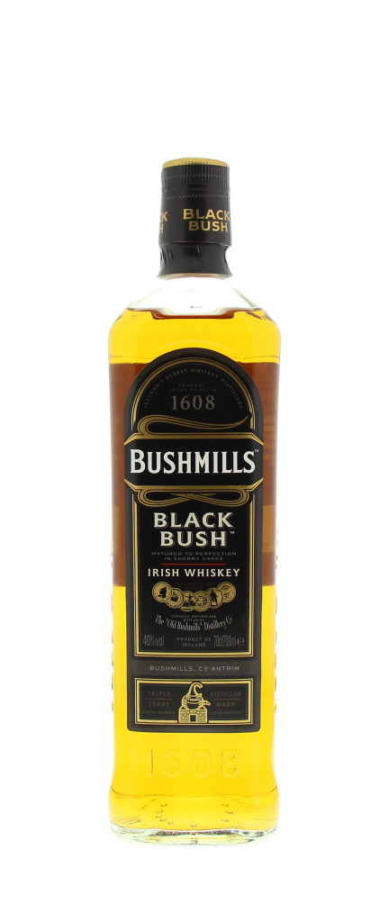 BUSHMILLS, Black Bush, Irish Blended, Irlande, 0.70 Whisky/Whiskey 40.0°