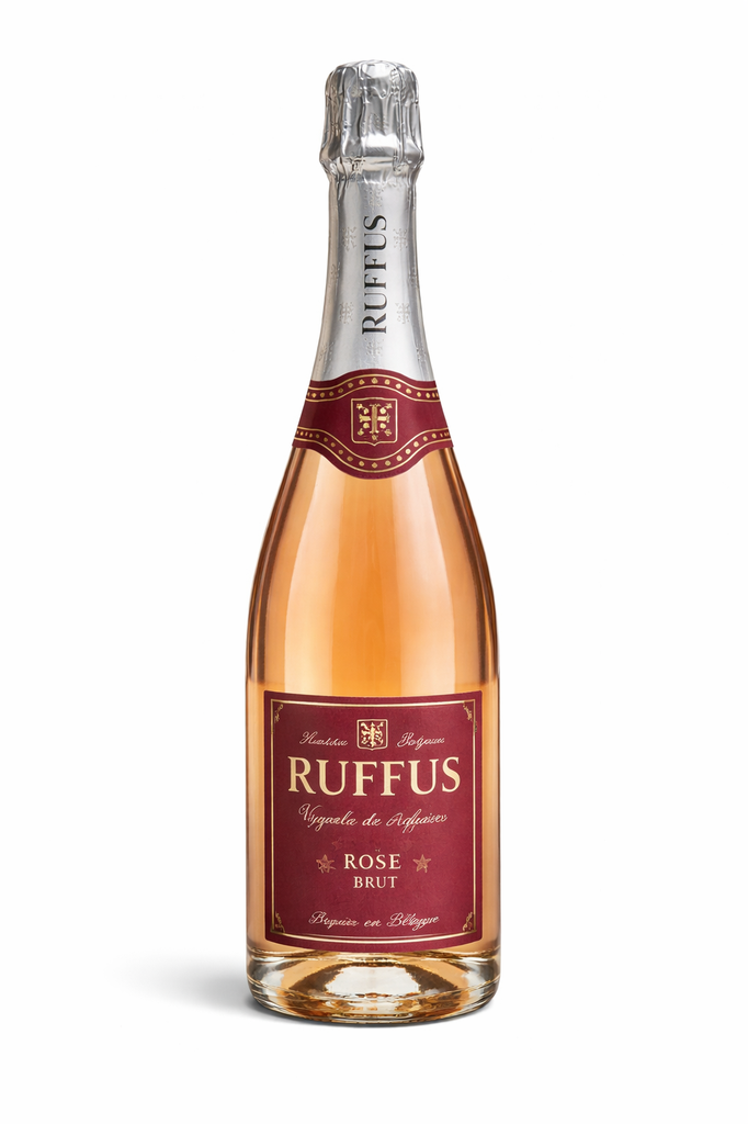 [VBERUFFXX0503] Ruffus, Rosé, Vin Mousseux de Qualité, Belgique, 0.75 Effervescent