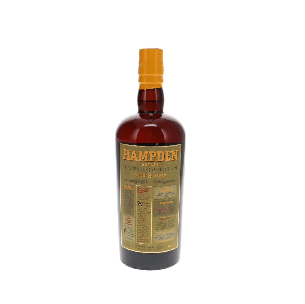 [SJMHAMPXX2905] Hampden, Pure Single Jamaican Rum - 8 Years, Jamaïque, 0.70 Rhum/Rum/Ron 46.0°