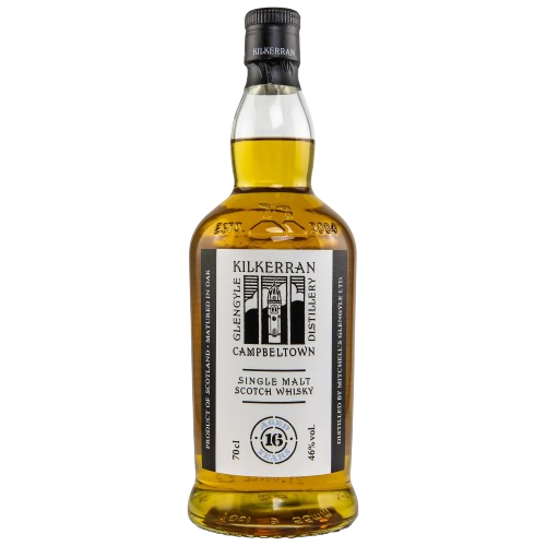 Kilkerran, 16 ans, Single Malt Scotch Whisky, Ecosse, 0.70 Whisky/Whiskey 46.0°