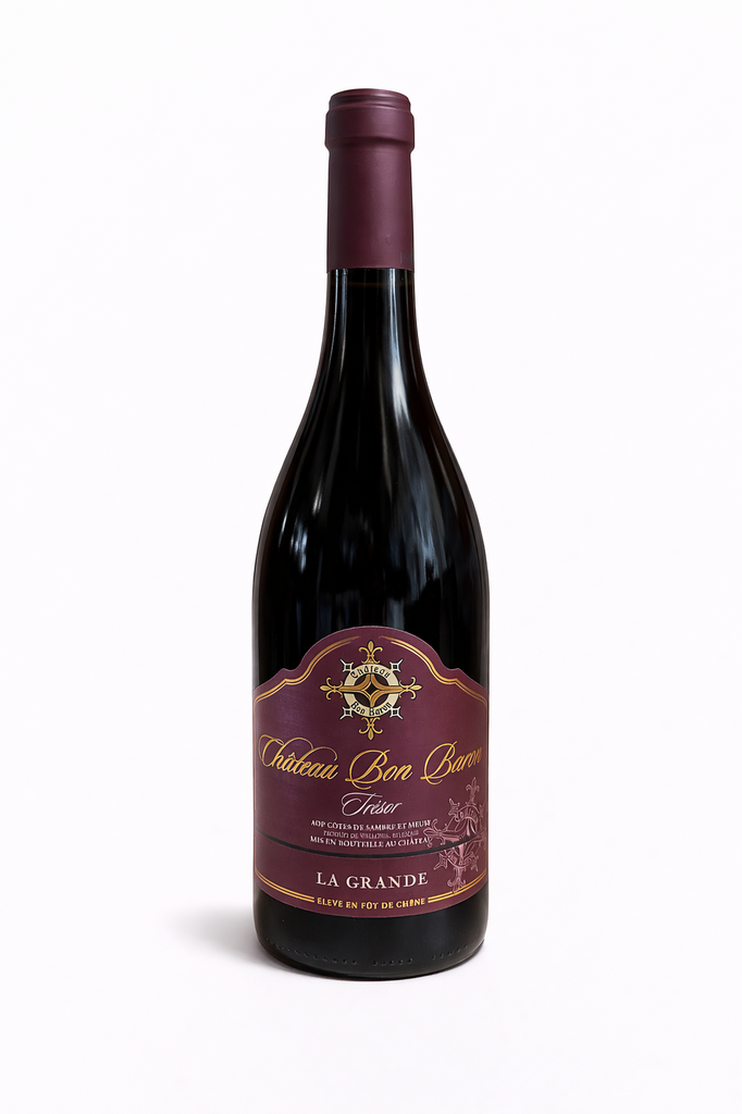 [VBEBON 180205] Château Bon Baron, La Grande - Gamaret/Garanoir/Pinot Noir, 2018, Côtes de Sambre et Meuse, Belgique, 0.75 Rouge