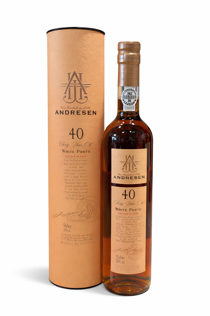 [5PTANDRXX6345] Andresen, Porto Aged White 40 y.o., Portugal, 0.5 Porto 20.0°