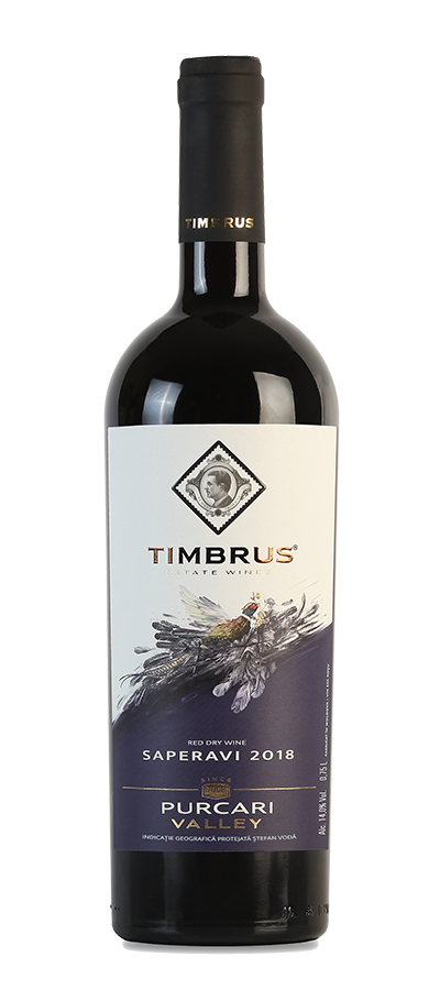 [VMDPURC190202] Purcari Estate Timbrus, Saperavi, 2020, Moldavie, 0.75 Rouge