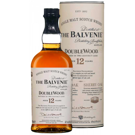 [SCSBALVXX2604] BALVENIE, 12Y Double Wood, Single Malt Scotch Whisky, Ecosse, 0.70 Whisky/Whiskey 40.0°