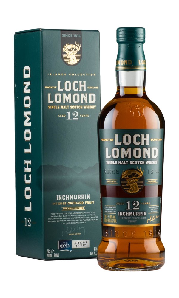 [SCSLOCHXX2602] Loch lomond, Inchmurrin - 12 Years Old, Single Malt Scotch Whisky, Ecosse, 0.70 Whisky/Whiskey 46.0°