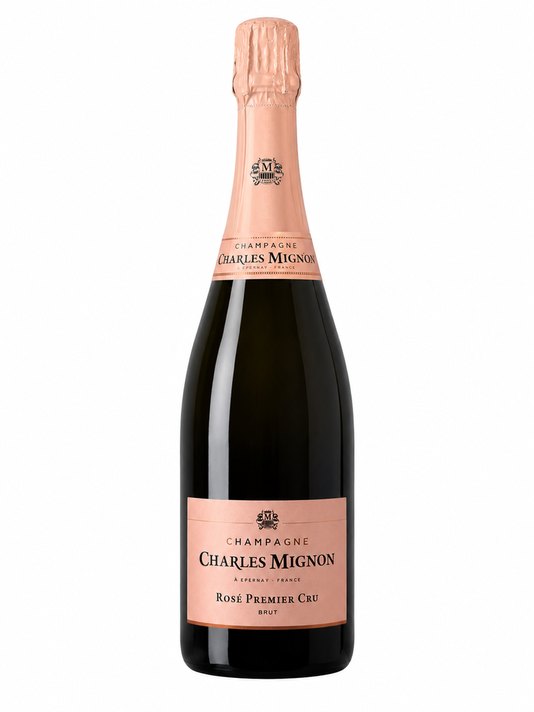 [VFRCHARV.052] Champagne Charles Mignon, Brut Rosé 1er Cru, N.V., Champagne, France, 0.75 Effervescent