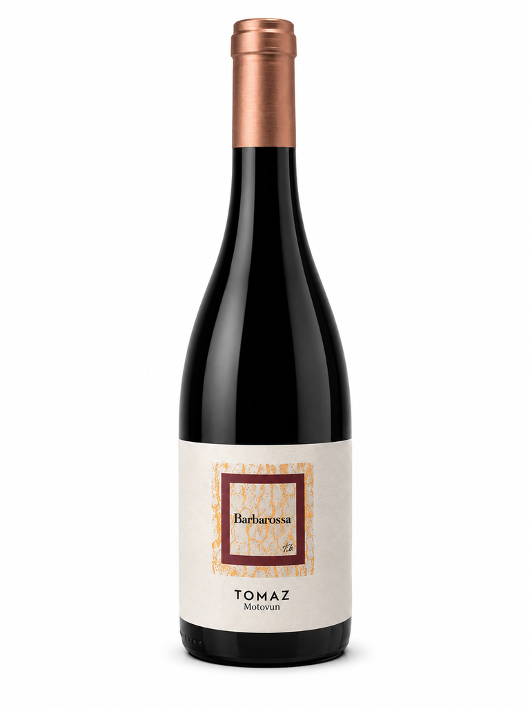 [VHRTOMA190202] Tomaz, Barbarossa Teran, 2019, IGP Hrvatskoj, Croatie, 0.75 Rouge