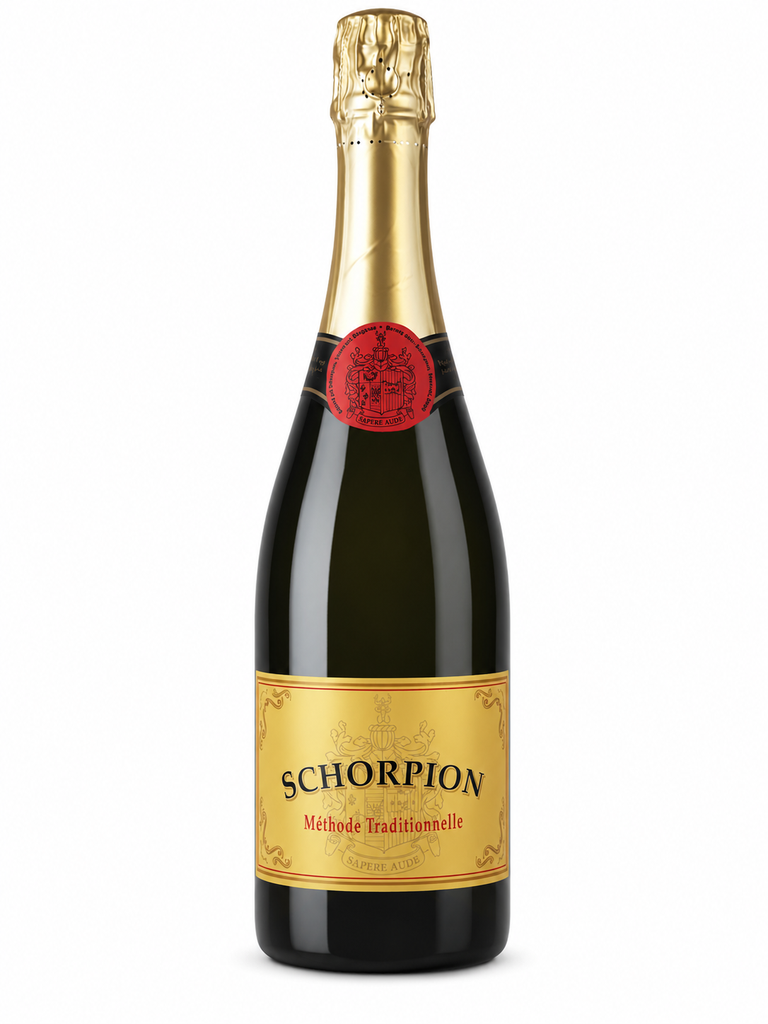 [VBESCHOXX0505] Schorpion, Méthode Traditionnelle - Goud Extra-Brut, Mousserende Kwaliteitswijn, Belgique, 0.75 Effervescent