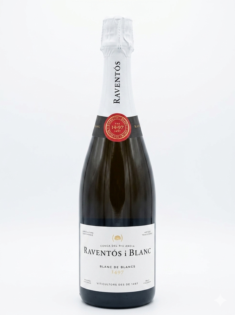 [VESRAVE210503] Raventos i Blanc, Blanc De Blancs, 2018, Conca del Riu Anoia, Espagne, 0.75 Effervescent