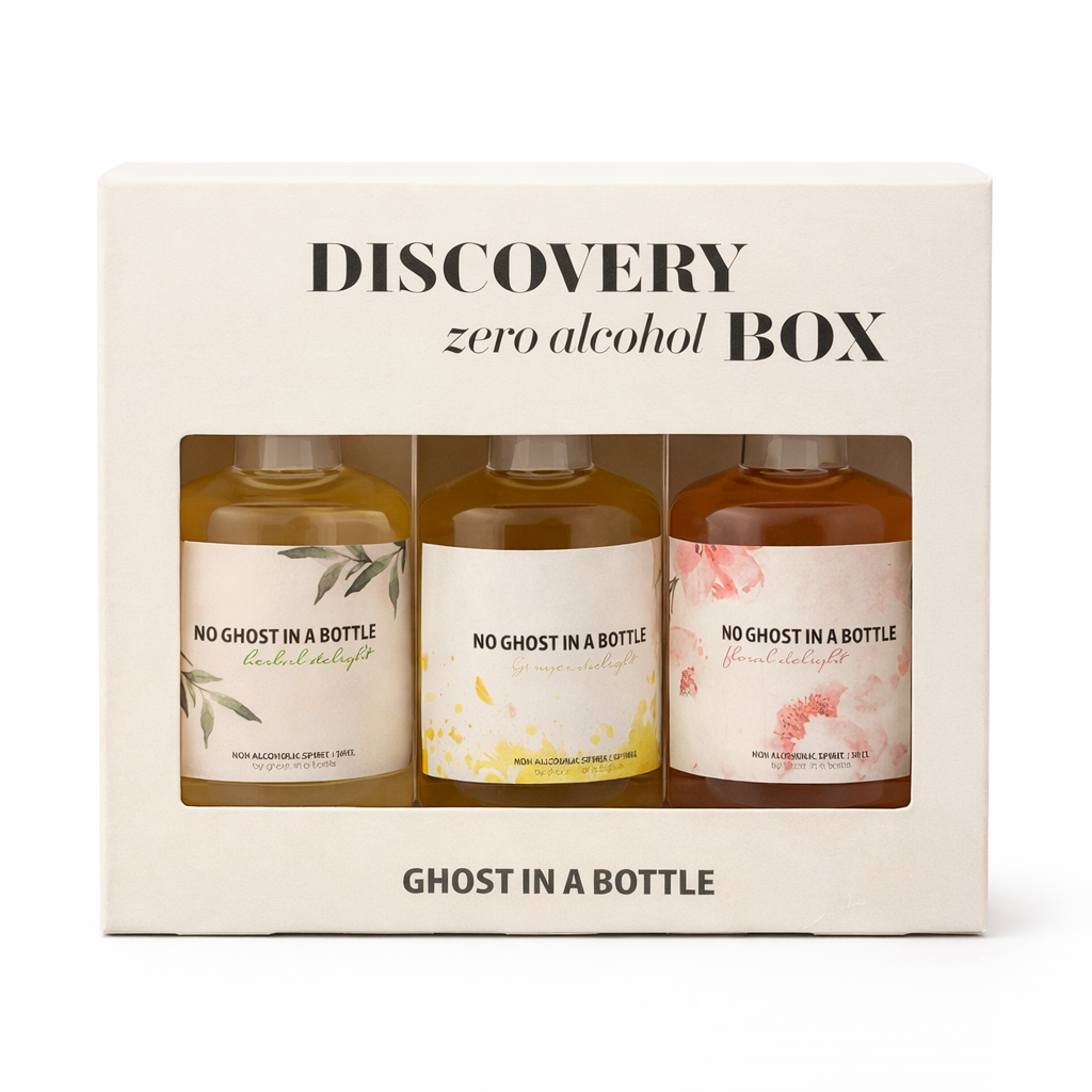 [TBEGHOSXX1106] GhoST IN A BOTTLE, Coffret discovery sans alcool 3x10cl, Belgique, 0.1 Sans Alcool