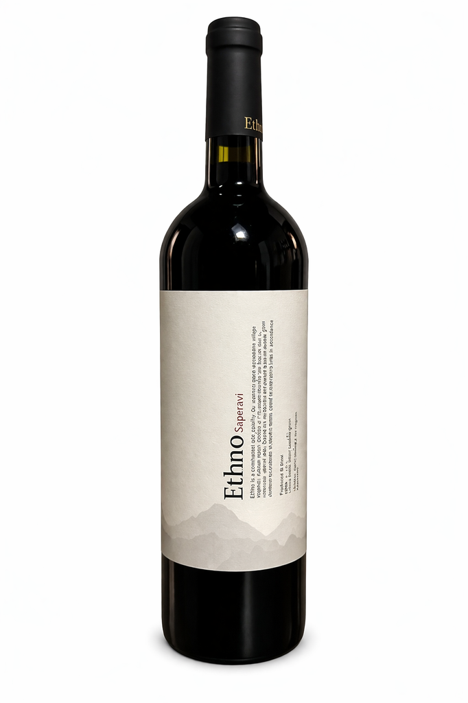 [VGEETHN200202] Ethno, Saperavi, 2020, Kakheti Valley, Georgie, 0.75 Rouge