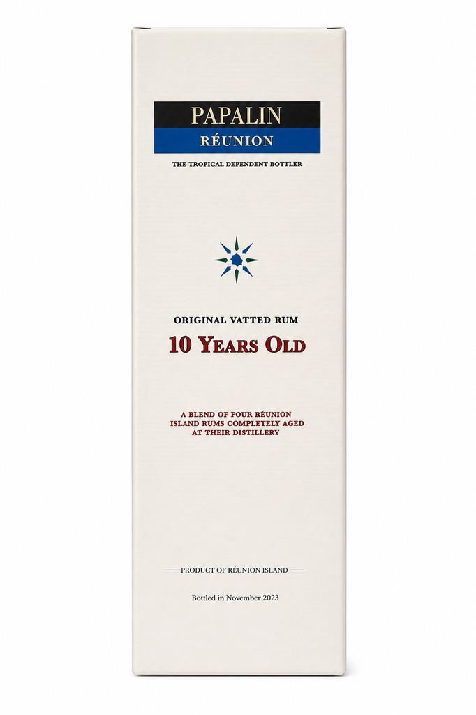 [SREPAPAXX2903] PAPALIN, 10 Years Old, Vatted Rum, La Réunion, 0.70 Rhum/Rum/Ron 50.0°
