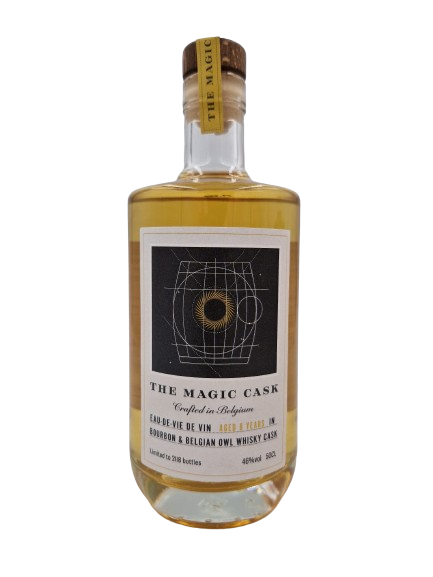 [SBETHE XXX0] The Magic Cask, AGED 8 YEARS, Eau-de-vie, Belgique, 0.5 46.0°