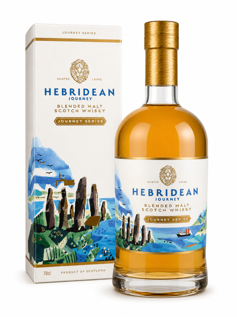 [SCSHUNTV.2601] Hunter Laing, Journey Series - Hebridean Journey, N.V., Blended Malt Scotch Whisky, Ecosse, 0.70 Whisky/Whiskey