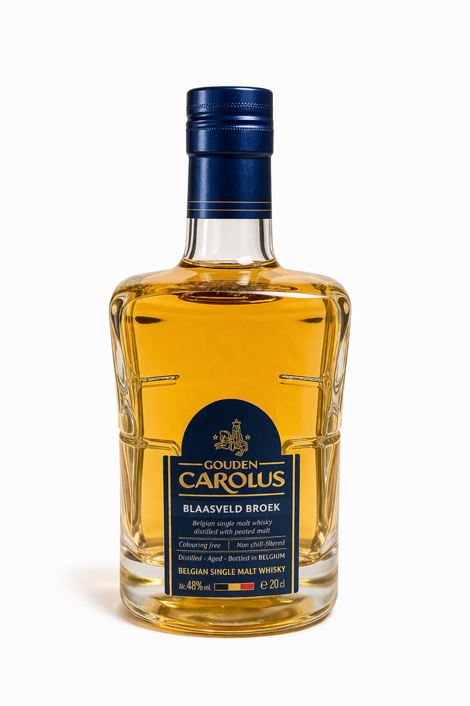 Stokerij Molenberg, Gouden Carolus Blaasveld Broek, N.V., Belgian Single Malt, Belgique, 0.2 Whisky/Whiskey