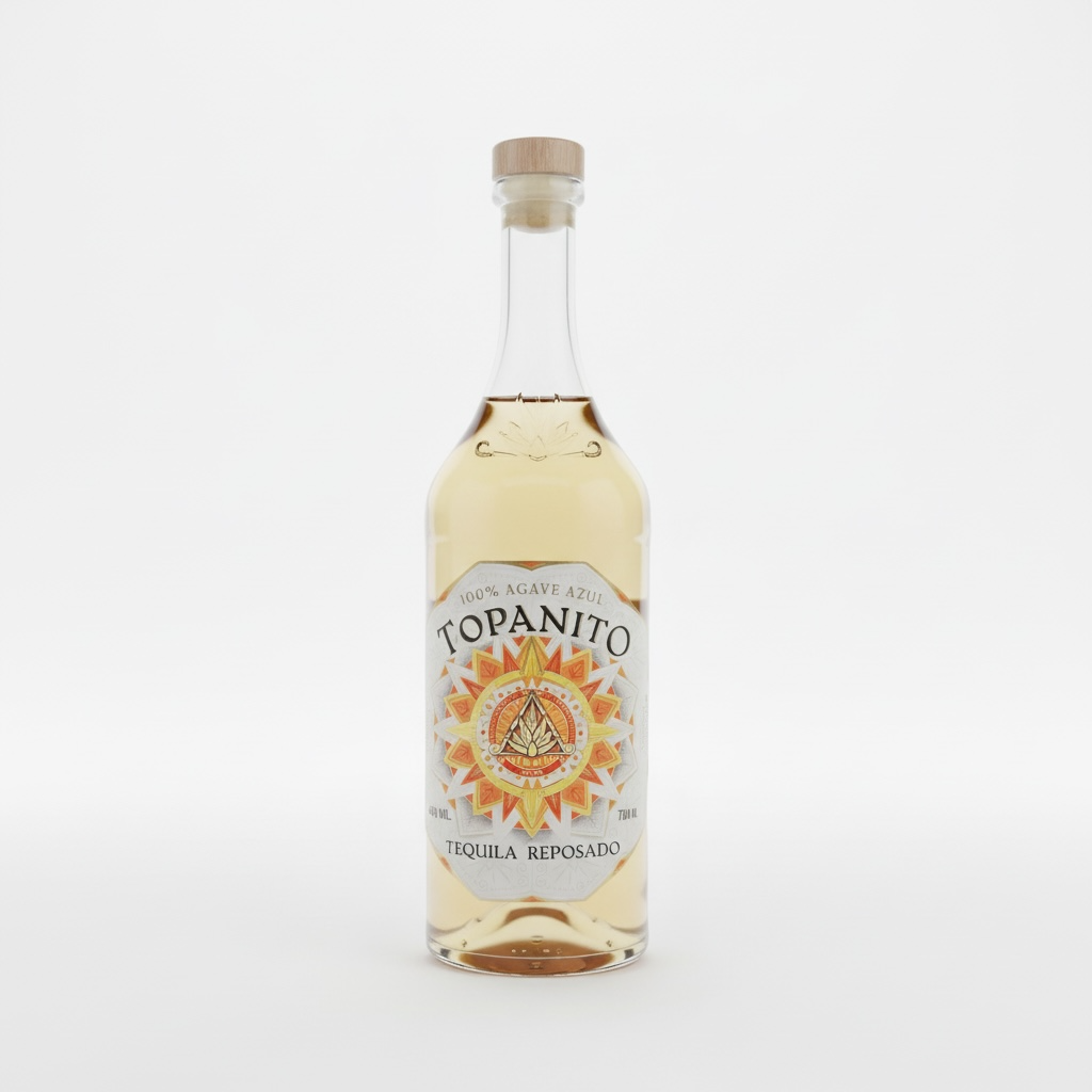 [SMXTOPAXX282] Topanito, Tequila Reposado, Mexique, 0.70 Tequila/Mezcal 40.0°