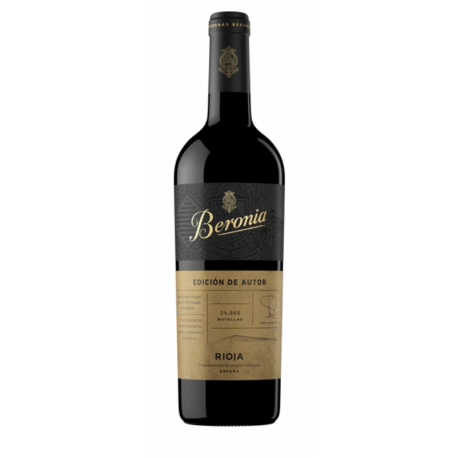 [VESBERO20020] Beronia, Reserva Edicion de Autor, 2019, DOC Rioja, Espagne, 0.75 Rouge (copie)