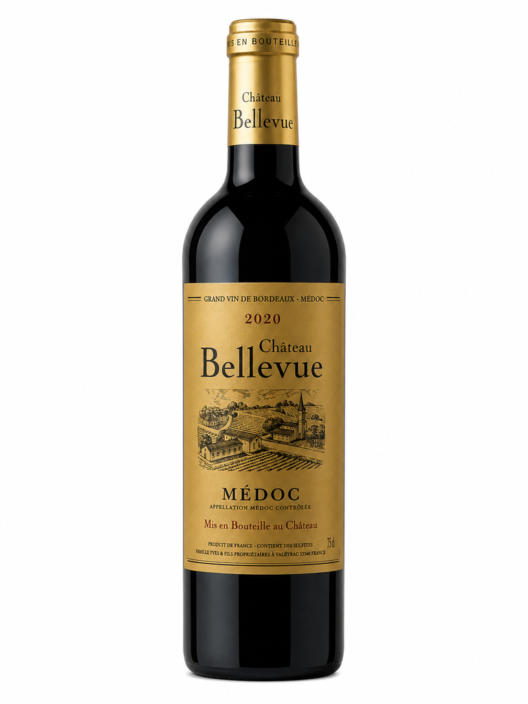 Lassale & Fils, Château Bellevue, 2020, Médoc, France, Rouge