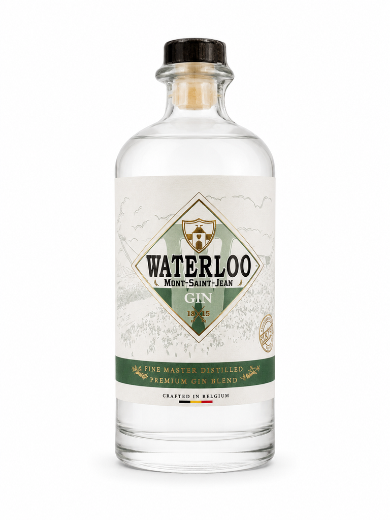 [SBEFERMXX3101] Ferme Mont-Saint-Jean, Waterloo Gin, Gin, Belgique, 0.70 Gin 42.0°