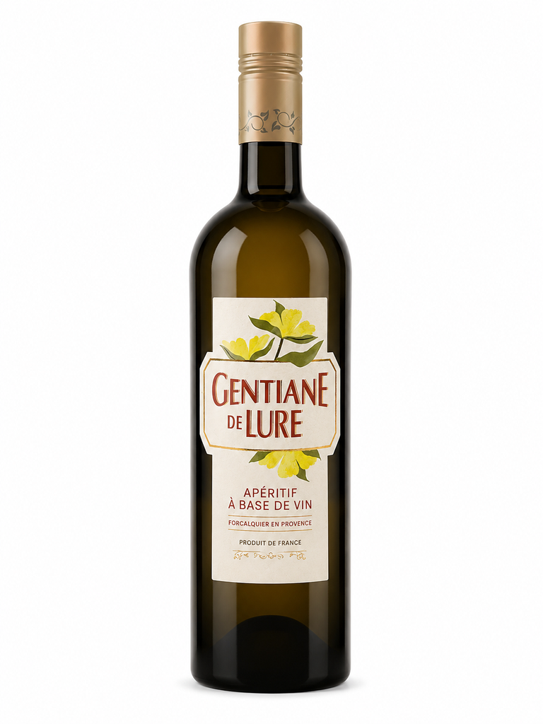 [5FRDISTV.3207] DISTILLERIES & DOMAINES  DE PROVENCE, Gentiane de Lure, N.V., France, 0.70 Liqueur