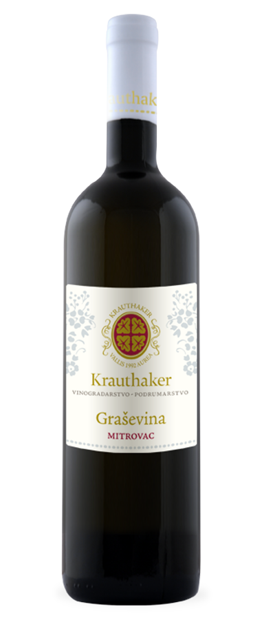 [VHRKRAU250202] Krauthaker, Grasevina Mitrovac, 2025, Croatie, 0.75 Blanc