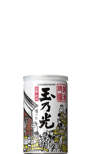 [SJPTAMAV.0101] Tamanohikari, Premium Can, N.V., Saké, Japon, 0.18 Saké 15.0°