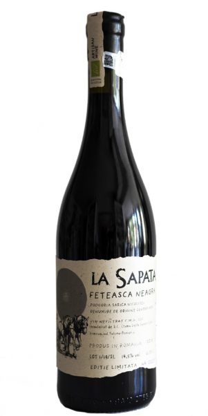 [VROLA S240203] La Sapata, Babeasca Neagra, 2024, DOC Podgoria Sarica Niculitel, Roumanie, 0.75 Rouge