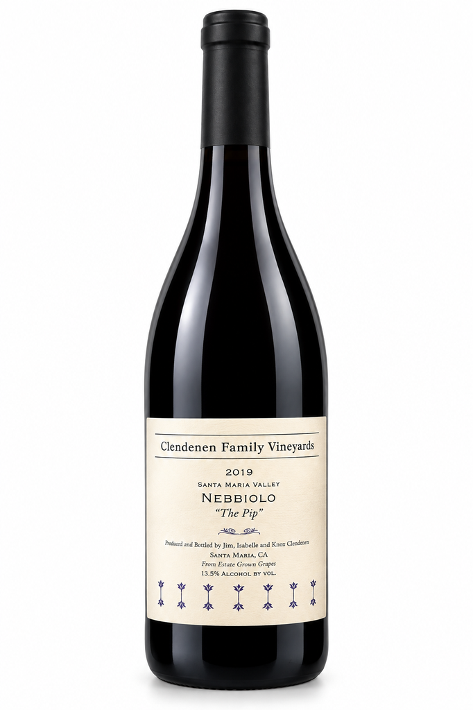 [VUSJIM 190201] Jim Clendenen - Au Bon Climat, Nebbiolo "The Pip", 2019, Santa Marie Valley California, États Unis, 0.70 Rouge